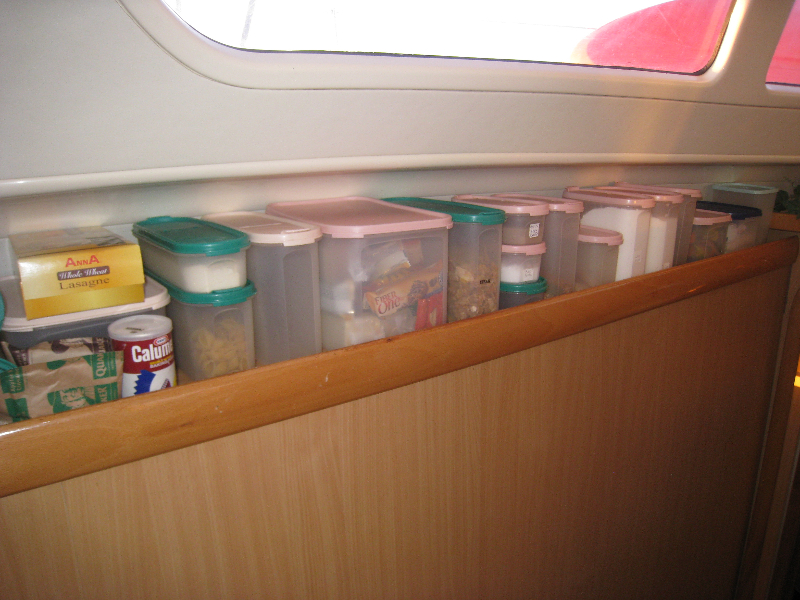 Shelf in Galley